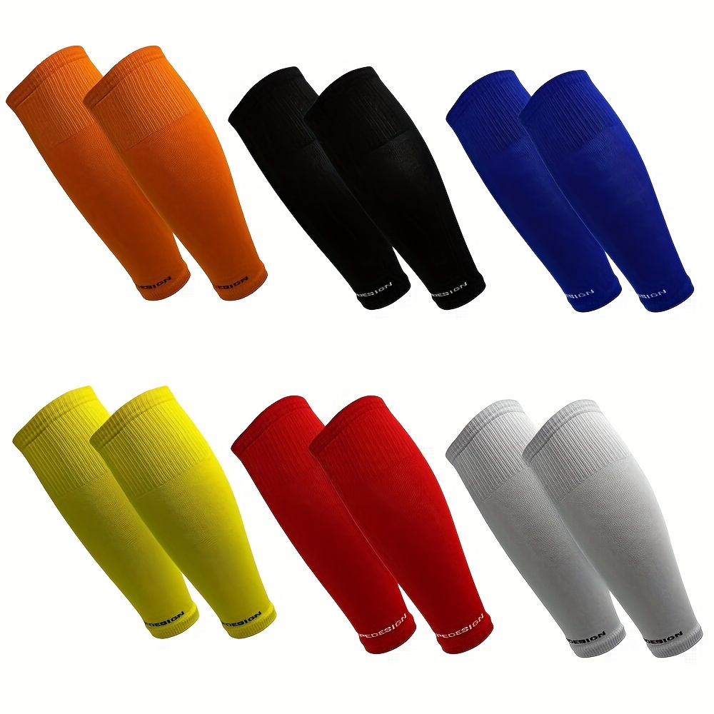 Compression Sleeve Calf - コンプレッションフットボールソックスカバー、コンプレッションレッグウォーマー、吸汗ふくらはぎソックス
