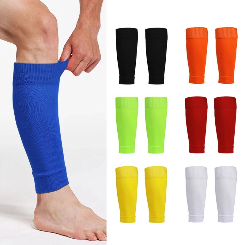 Compression Sleeve Calf - プレッシャーフットボールソックス、大人用脚保護ボードソックス、吸汗性アンクルソックス、スポーツ脚保護ボードソックス
