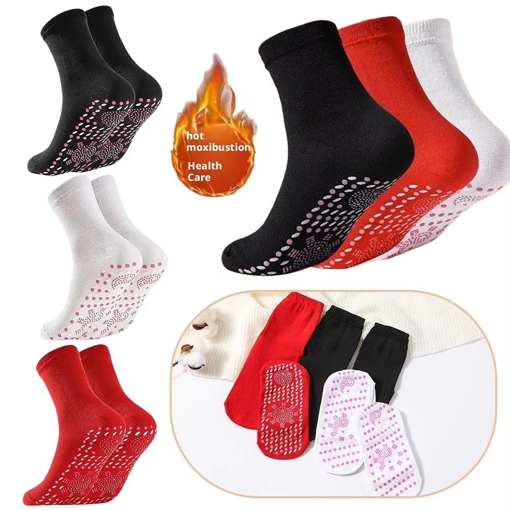 Thermal Sock Winter - 1/3/5足セット 冬用 自発熱ソックス 保温ソックス 柔らかい伸縮性素材 厚手