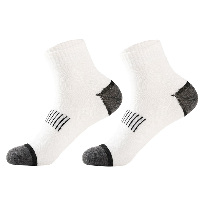 20足組 メンズ コットンソックス カジュアル 通気性 スポ - Athletic Sock Cushion のレビューと価格
