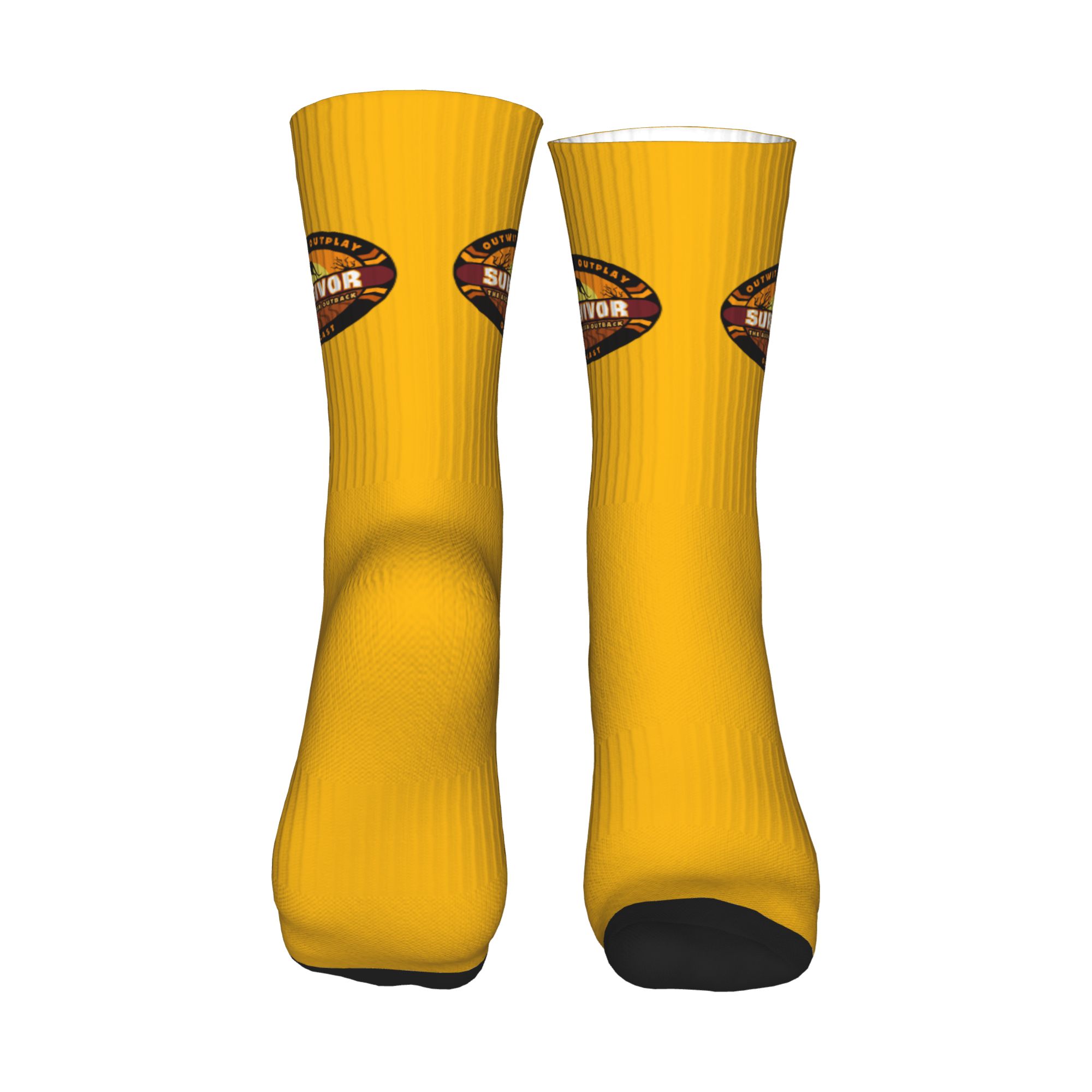 面白いメンズアドベンチャーゲームテレビ番組サバイバードレスソ - Dress Sock Men のレビューと価格