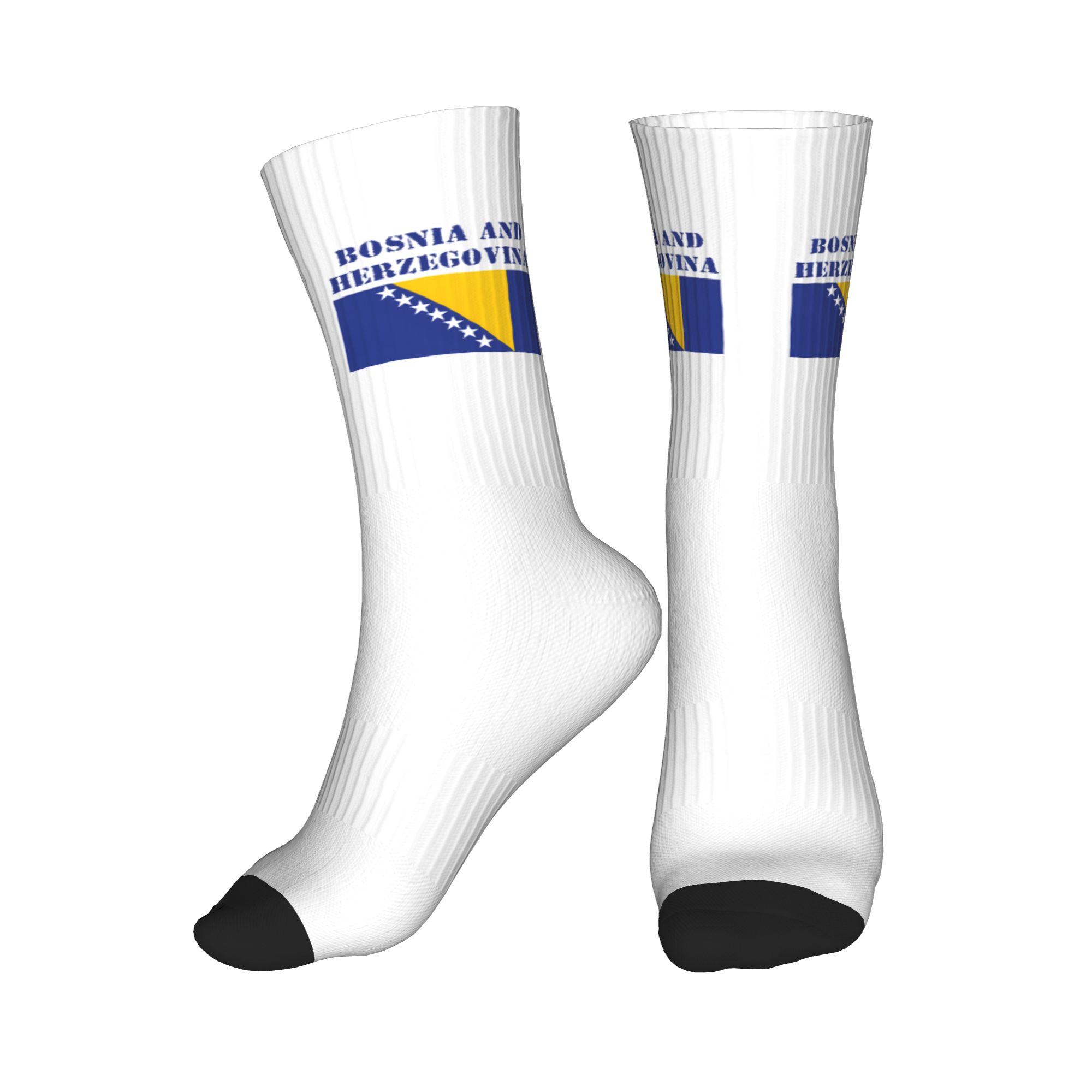 ノベルティメンズボスニア・ヘルツェゴビナ国旗ドレスソックスユ - Dress Sock Men のレビューと価格