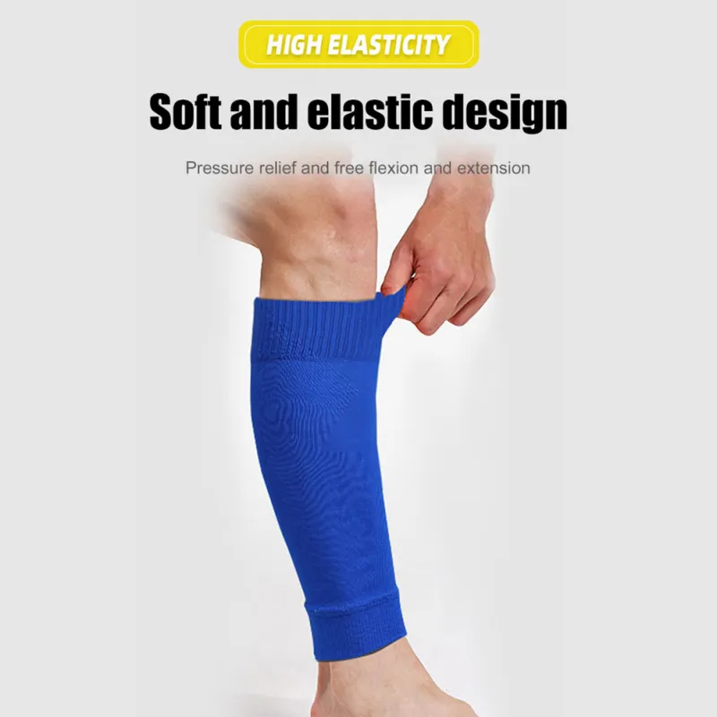 プレッシャーフットボールソックス、大人用脚保護ボードソックス - Compression Sleeve Calf のレビューと価格